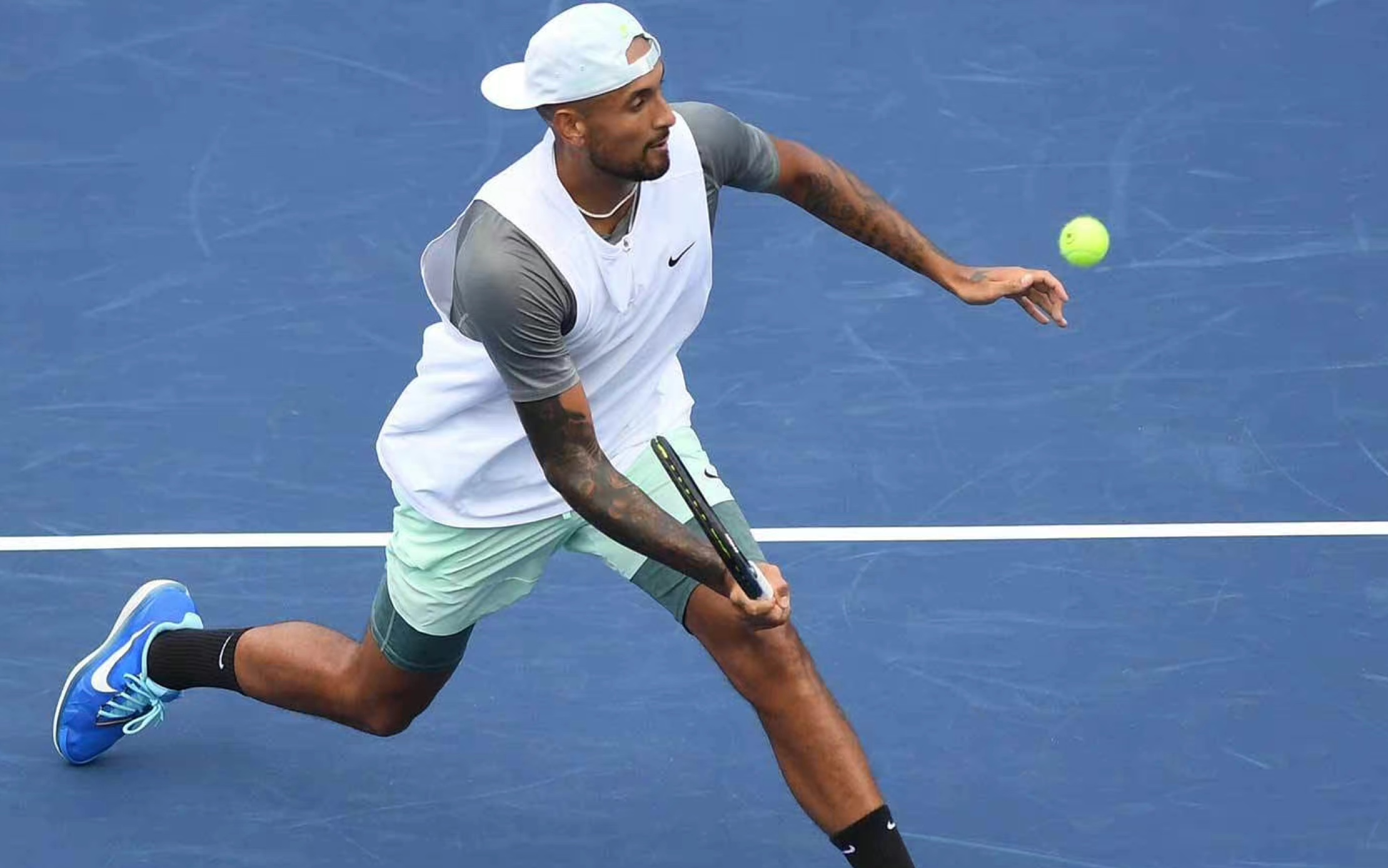 美国网球队绝地反击意大利网球队，克耶高斯惊艳世界