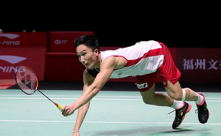 印尼队鏖战德国队，桃田贤斗扛起全队